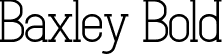 Baxley Bold font - BaxleyBold-MVWBP.ttf