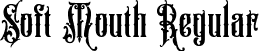 Soft Mouth Regular font - softmouthregular-rpapv.ttf