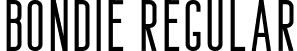 Bondie Regular font - Bondie-Demo-Regular.otf