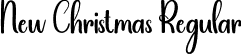 New Christmas Regular font - New-Christmas.otf