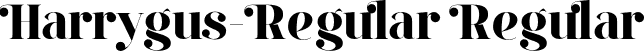 Harrygus-Regular Regular font - harry-gus.otf