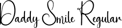 Daddy Smile Regular font - Daddy-Smile.otf