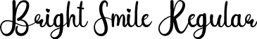 Bright Smile Regular font - Bright-Smile.otf