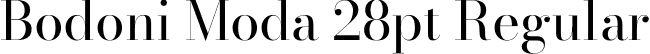 Bodoni Moda 28pt Regular font - BodoniModa_28pt-Regular.ttf