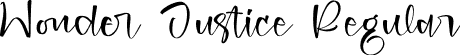 Wonder Justice Regular font - Wonder-Justice.otf