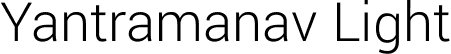 Yantramanav Light font - Yantramanav-Light.ttf