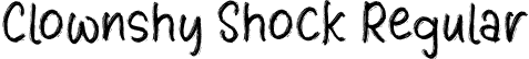 Clownshy Shock Regular font - Clownsy-Shock.otf