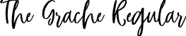 The Grache Regular font - The-Grache.ttf