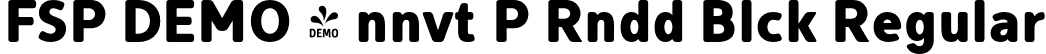 FSP DEMO - nnvt P Rndd Blck Regular font - Fontspring-DEMO-innovateprounded-black.otf