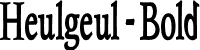 Heulgeul - Bold font - Heulgeul-Bold-Bold.otf