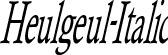 Heulgeul-Italic font - Heulgeul-Italic-Italic.ttf