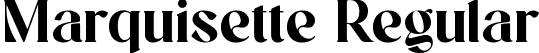 Marquisette Regular font - marquisette.ttf