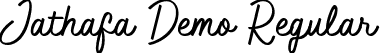 Jathafa Demo Regular font - Jathafa Demo.otf