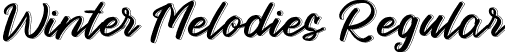 Winter Melodies Regular font - Winter-Melodies.otf