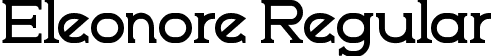 Eleonore Regular font - Eleonore.ttf