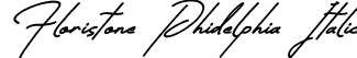 Floristone Phidelphia Italic font - Floristone-Phidelphia-Italic.otf