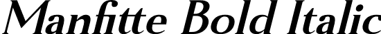 Manfitte Bold Italic font - Manfitte-Bold-Italic.otf