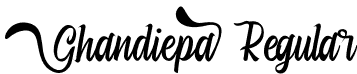 Ghandiepa Regular font - Ghandiepa.otf