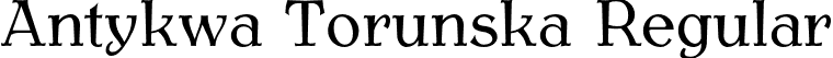 Antykwa Torunska Regular font - AntykwaTorunska-Regular.otf