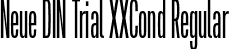 Neue DIN Trial XXCond Regular font - NeueDINTrialXXCond-Regular.otf