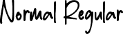 Normal Regular font - Singeldust-Regular.ttf