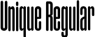 Unique Regular font - Unique-Regular.ttf