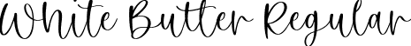 White Butter Regular font - White Butter.ttf