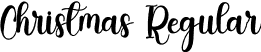 Christmas Regular font - Christmas.otf