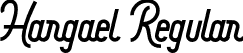 Hargael Regular font - Otf.otf