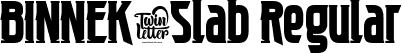 BINNEK-Slab Regular font - BINNEK-BINNEK-Slab.ttf