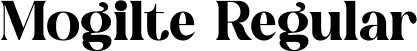 Mogilte Regular font - Mogilte.otf