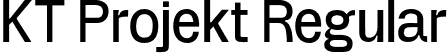 KT Projekt Regular font - KT Projekt Regular.otf