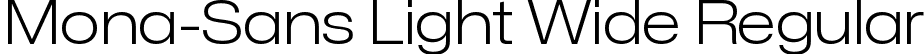 Mona-Sans Light Wide Regular font - Mona-Sans-LightWide.ttf