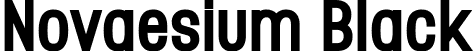 Novaesium Black font - Novaesium-Black.otf