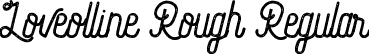 Loveolline Rough Regular font - LoveollineRough-ywjJm.ttf