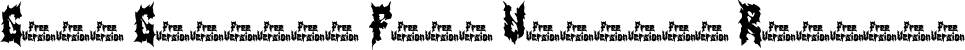 Gore Grinder Free Version Regular font - GoreGrinderFreeVersion-Regular.ttf