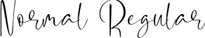 Normal Regular font - Changetime-Regular.ttf