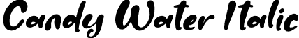 Candy Water Italic font - Candy-Water-Italic.otf