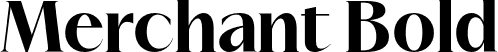 Merchant Bold font - Merchant-Bold.otf