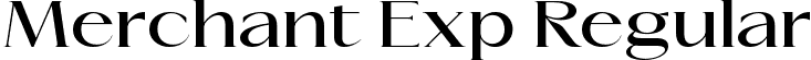 Merchant Exp Regular font - Merchant-VF.ttf