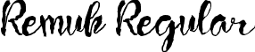 Remuk Regular font - Remuk TTF - Personal.ttf