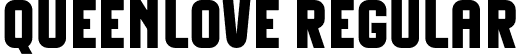 Queenlove Regular font - Queenlove-Regular.otf