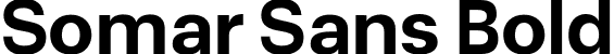 Somar Sans Bold font - SomarSans-Bold.otf