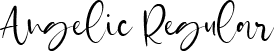 Angelic Regular font - Angelic.ttf