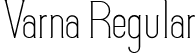 Varna Regular font - Varna-PersonalUse.ttf