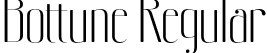 Bottune Regular font - Bottune-Regular.otf