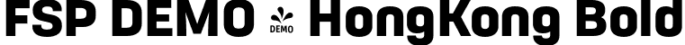 FSP DEMO - HongKong Bold font - Fontspring-DEMO-hongkong-bold.otf