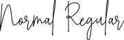 Normal Regular font - Rafaela Signature Regular.otf