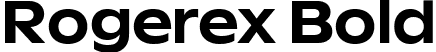 Rogerex Bold font - RogerexBold-7B7oR.ttf