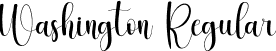 Washington Regular font - Washington.ttf